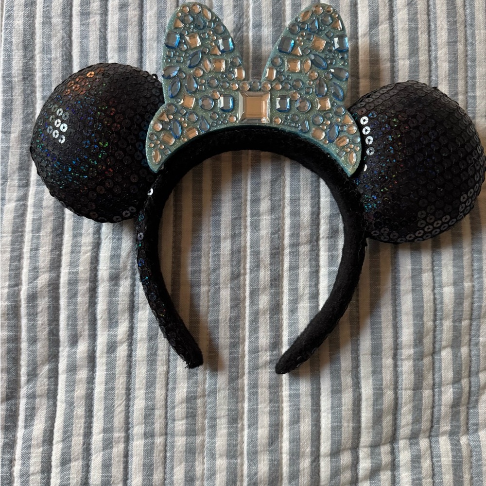 Disney Black and Blue Sequin Headband